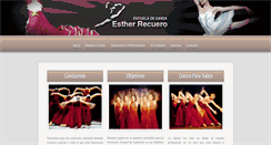 Desktop Screenshot of danzaer.es