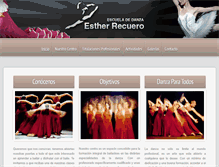 Tablet Screenshot of danzaer.es